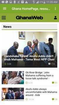 Ghana Web Daily News screenshot 3