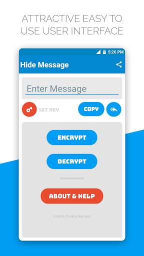 Hide Message: Private Encryption App screenshot 1