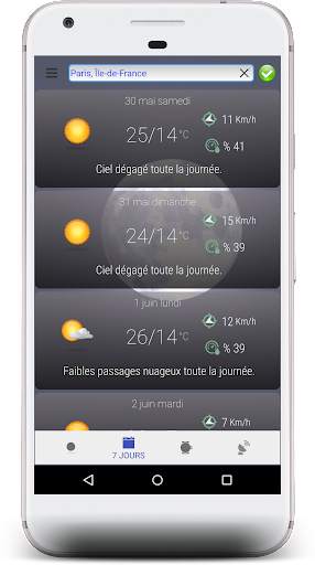 Météo locales & Tempête Carte screenshot 4