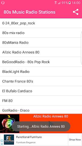 80s Music Radio Stations screenshot 1