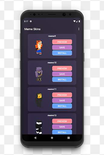 Meme Skins For Minecraft screenshot 2