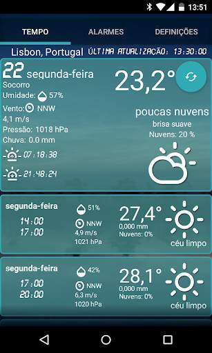 Alarme do Tempo Customizável screenshot 1