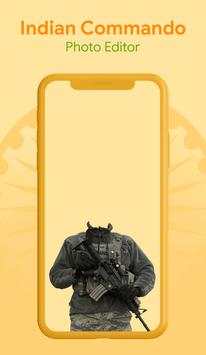 Commando Photo Suit Editor 1 تصوير الشاشة