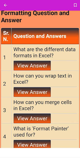 For Excel Course Offline screenshot 3