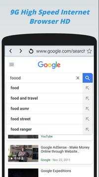 9G Speed Browser: High Speed Internet & Fast screenshot 4