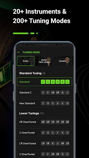 Guitar Tuner, GuitarTunio screenshot 3
