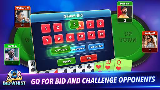 Bid Whist Classic: Spades Game screenshot 5