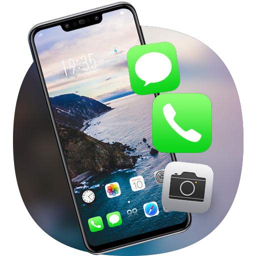 Nature Sea cliff view theme for Jio phone 3 2.0.1