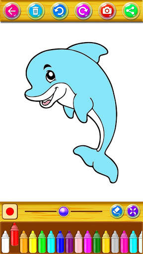 Coloring Sponge Baby Shark screenshot 6