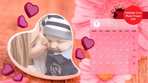 Love GIF Calender Photo Frames screenshot 4