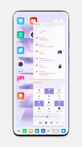 Redmi K60 theme for launcher screenshot 4