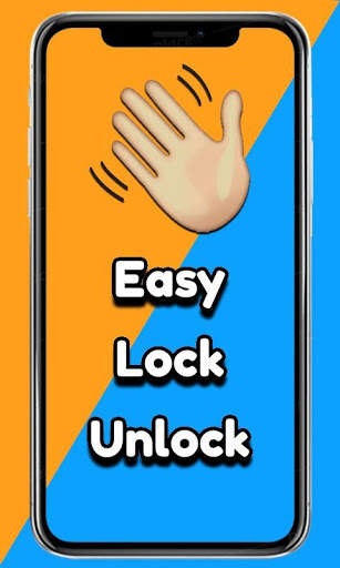 Wave to lock and unlock - Phone Proximity Sensor screenshot 2