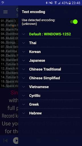 MIDI Clef Karaoke Player 5 تصوير الشاشة
