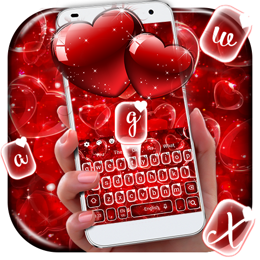 Red Heart Keyboard icon