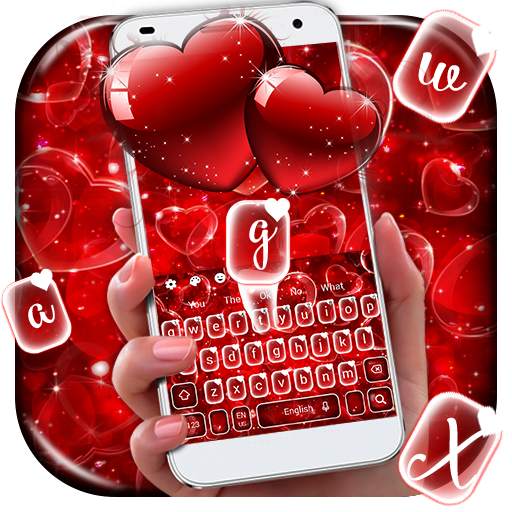 Red Heart Keyboard 10001005