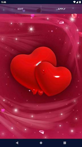 Love Hearts Live HD Wallpaper screenshot 6