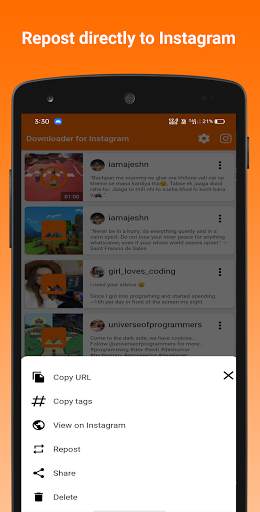 Downloader for Instagram: Photo & Video Saver screenshot 5