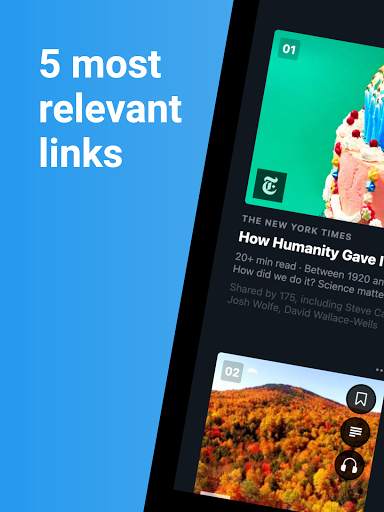 Refind — the 5 most relevant links screenshot 8