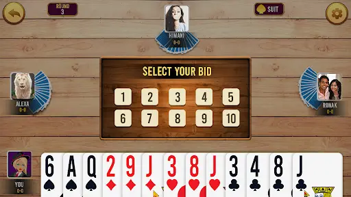 Callbreak Offline : Tash Game 2 تصوير الشاشة