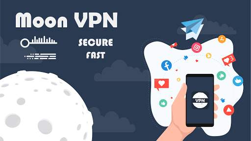Moon VPN - Fast, Free, Unlimited, Secure VPN proxy screenshot 1