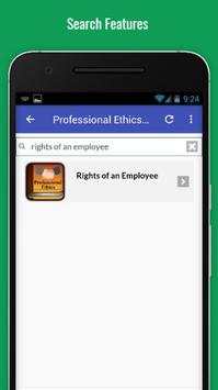 Tutorials for Professional Ethics Offline screenshot 3