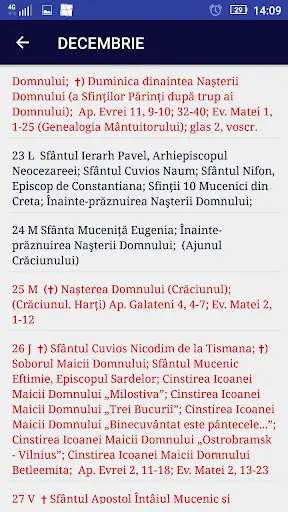 Calendar Ortodox 2022 screenshot 5