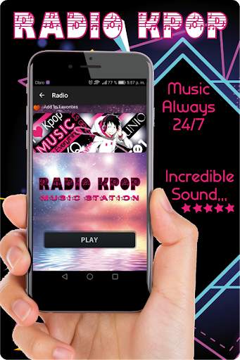 radio kpop fm online korea music station free app screenshot 3
