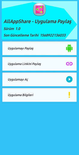 Uygulama Paylaşma - Aktar / Gönder screenshot 3