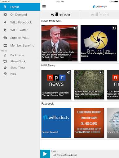 WILL Public Media App скриншот 8