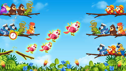 Bird Sort 2: Color Puzzle screenshot 2