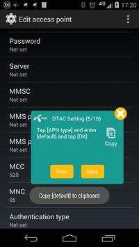 Mobile Internet Setting [TH] screenshot 3