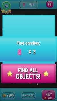 Candy Find Hidden Objects - Delicious Sweets Games screenshot 4