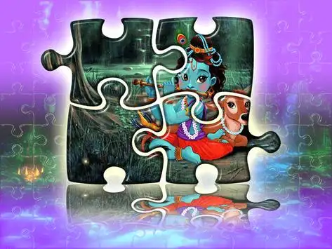Krishna Jigsaw Puzzle : Radha Krishna Puzzle Games screenshot 2