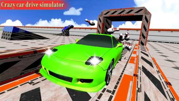 Extreme 3D Car Stunt Tricky Challenges screenshot 1