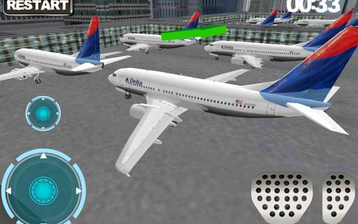 Airport 3D airplane parking screenshot 4