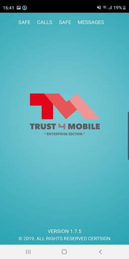 Trust4Mobile Enterprise screenshot 1