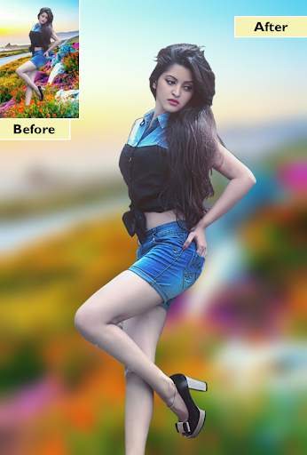 DSLR Camera : Auto Blur Effect screenshot 4