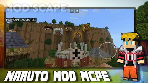 Naruto Mod for Minecraft MCPE screenshot 1