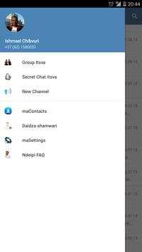 Ndeipi Messenger screenshot 1