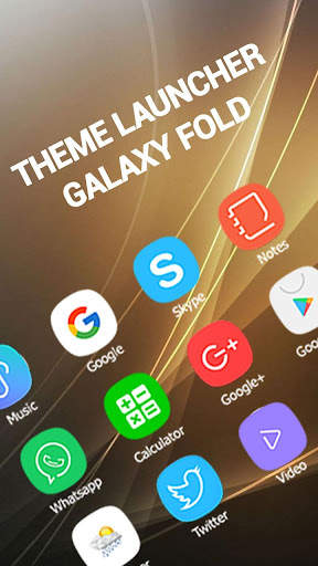 Launcher For Galaxy Fold Pro themes and wallpaper screenshot 1