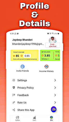 B2Earn - Earn Money Games स्क्रीनशॉट 5