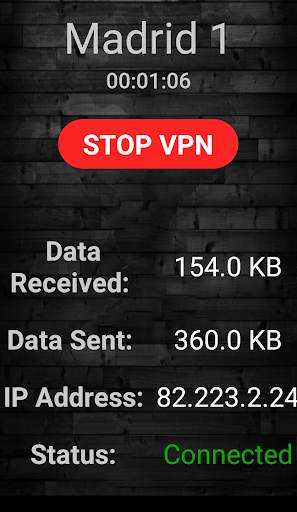 Vault VPN screenshot 1
