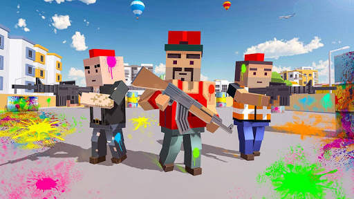 Paintball Shooter Game: Blocky World screenshot 1