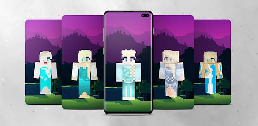 Elsa Minecraft Skin screenshot 1
