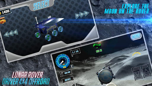 Driver Lunar Rover 4x4 Offroad screenshot 6