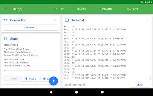 OctoRemote for OctoPrint screenshot 10