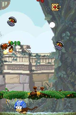 Monkey vs Robots Lite screenshot 4