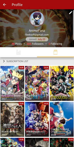 Anime Fanz Social screenshot 4