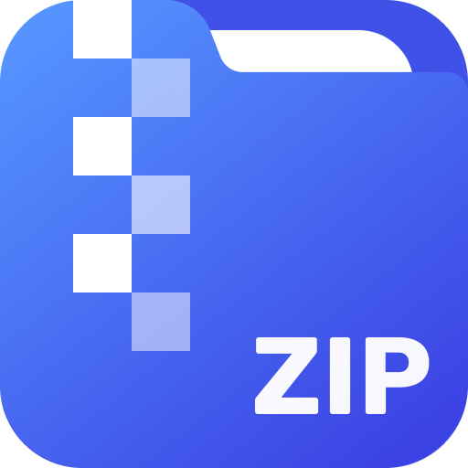 Zip &amp; unzip files -Zip file viewer Zip compressor icon