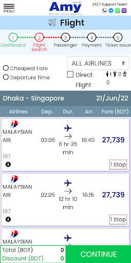 Amy - Online Travel Agency screenshot 4